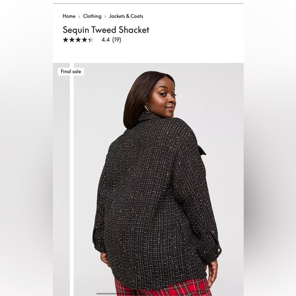 Tweed Shacket - Picture 2 of 10